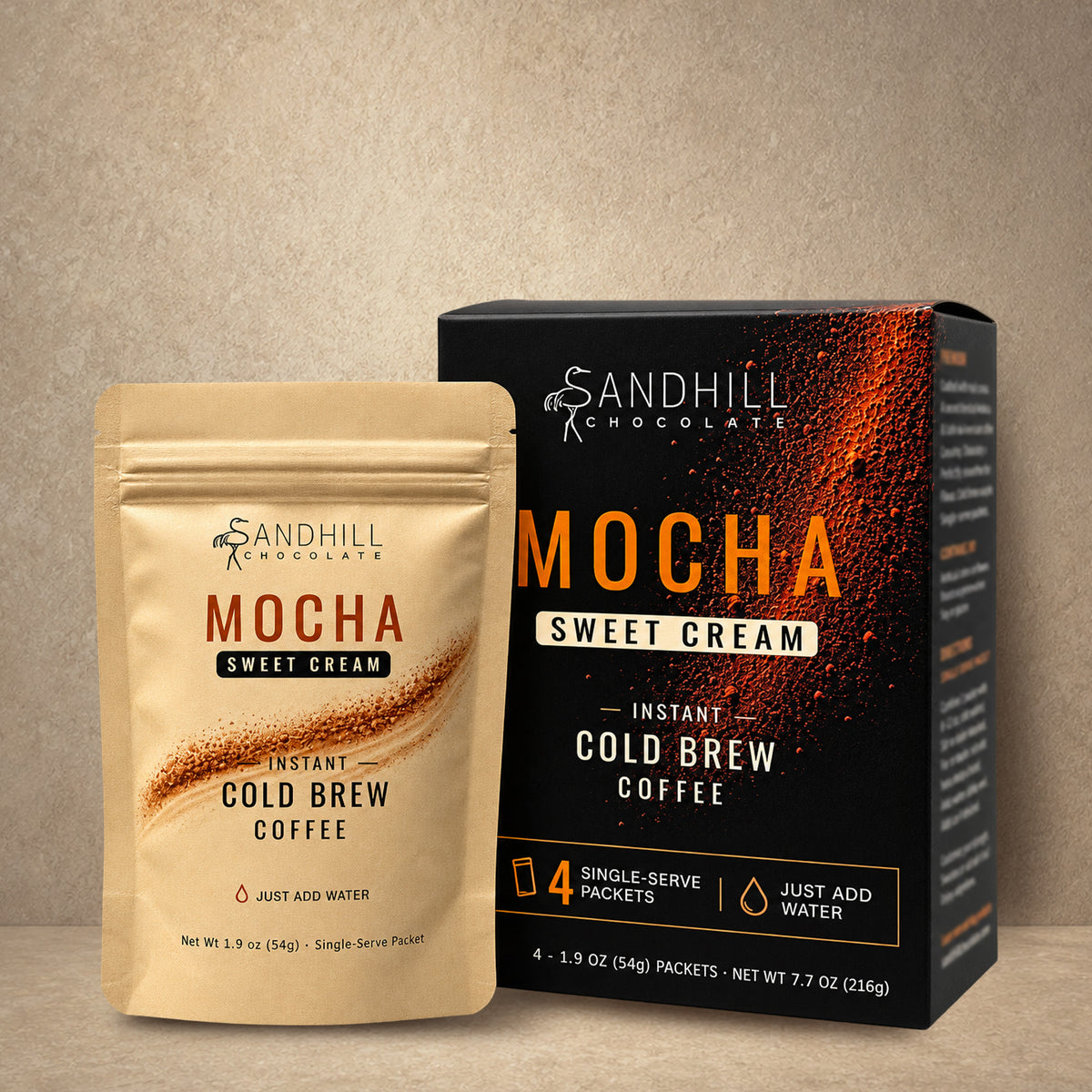 Mocha Sweet Cream Cold Brew Coffee - 4 Pack
