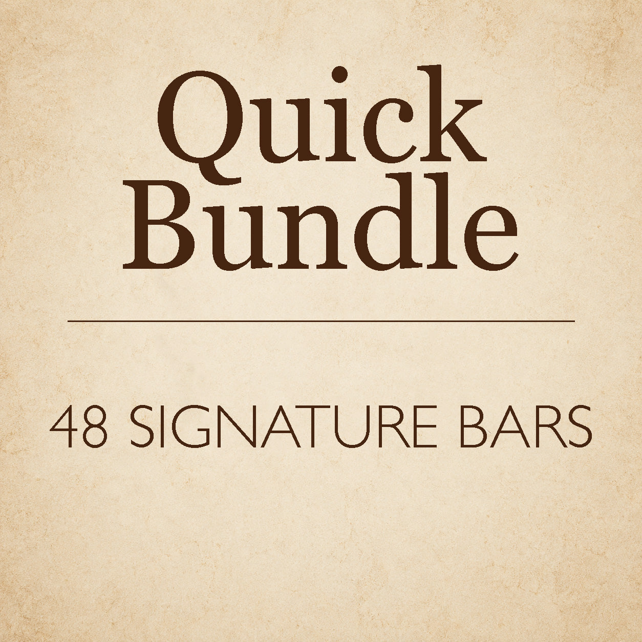 Signature Starter Pack - 48 Signature Bars