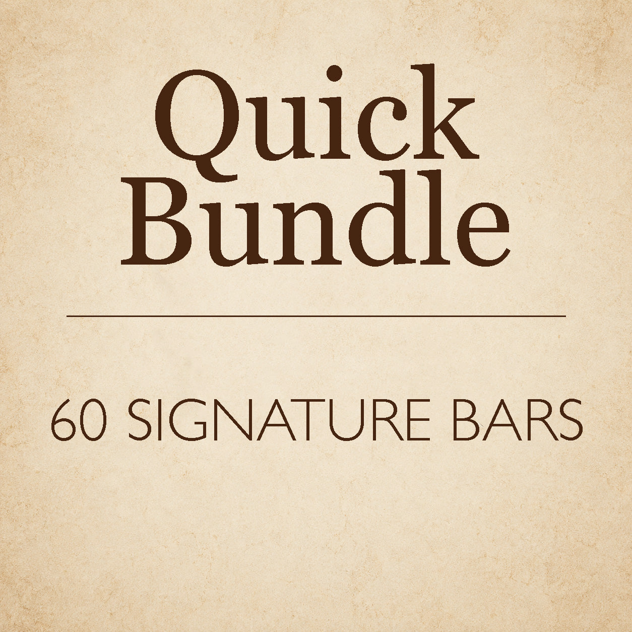 Signature Collection Restock - 60 Bars