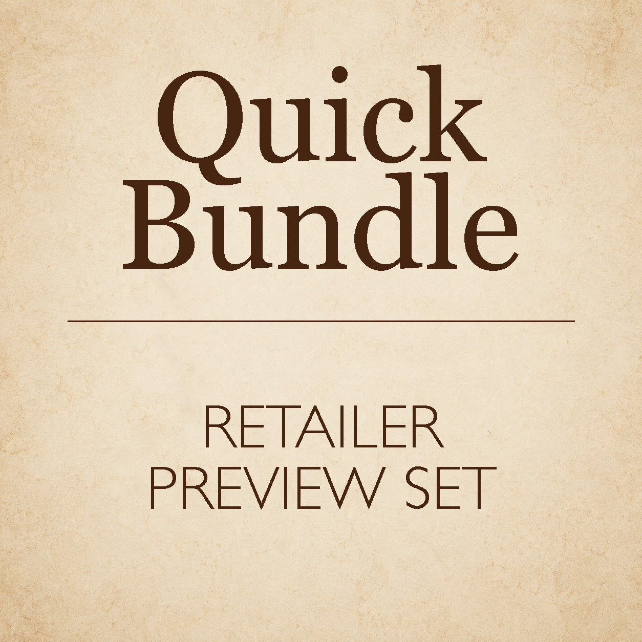 Retailer Preview Set