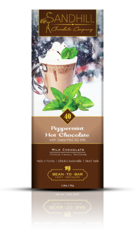 40% Peppermint Hot Chocolate